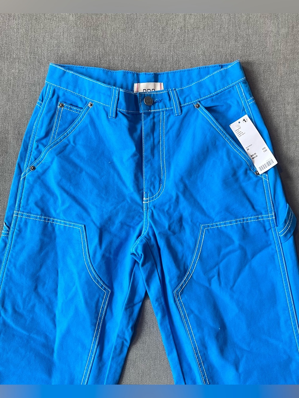 NWT BDG Carpenter Pants Bright Blue 26 - Picture 8 of 12